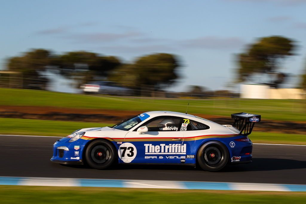 Michael Hovey with McElrea Racing at Phillip Island for Round 3 of the Porsche GT3 Cup Challenge 2019