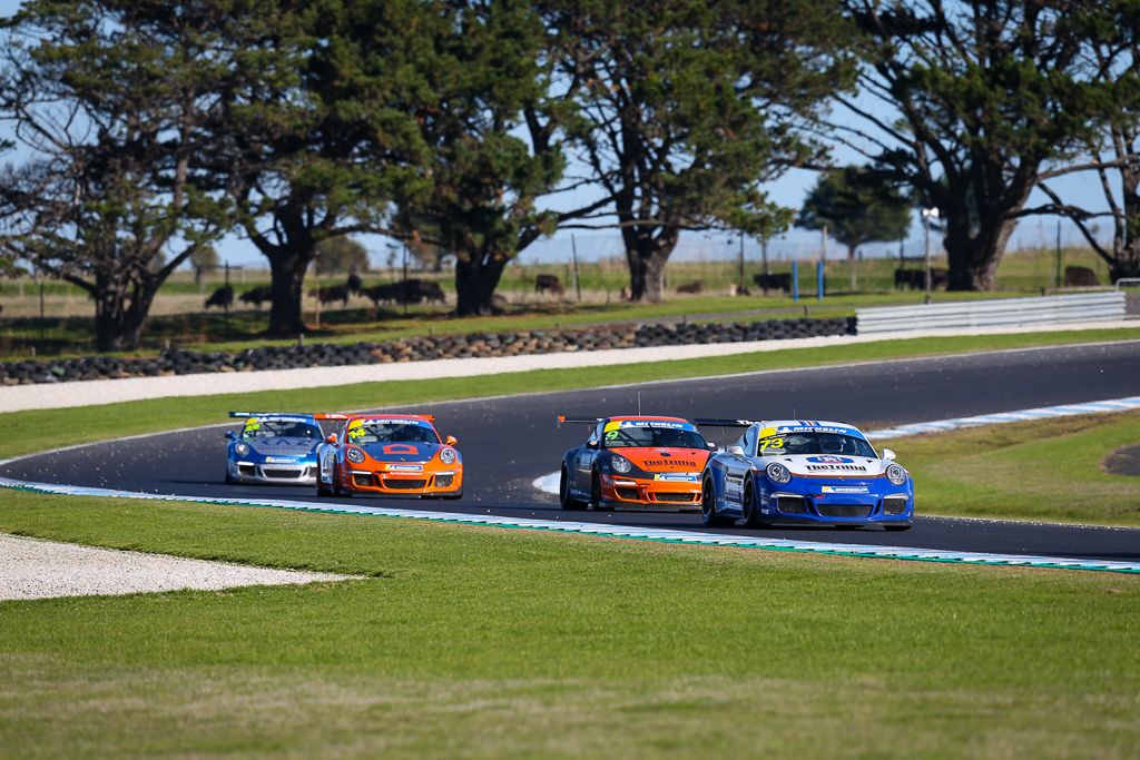 Michael Hovey with McElrea Racing at Phillip Island for Round 3 of the Porsche GT3 Cup Challenge 2019