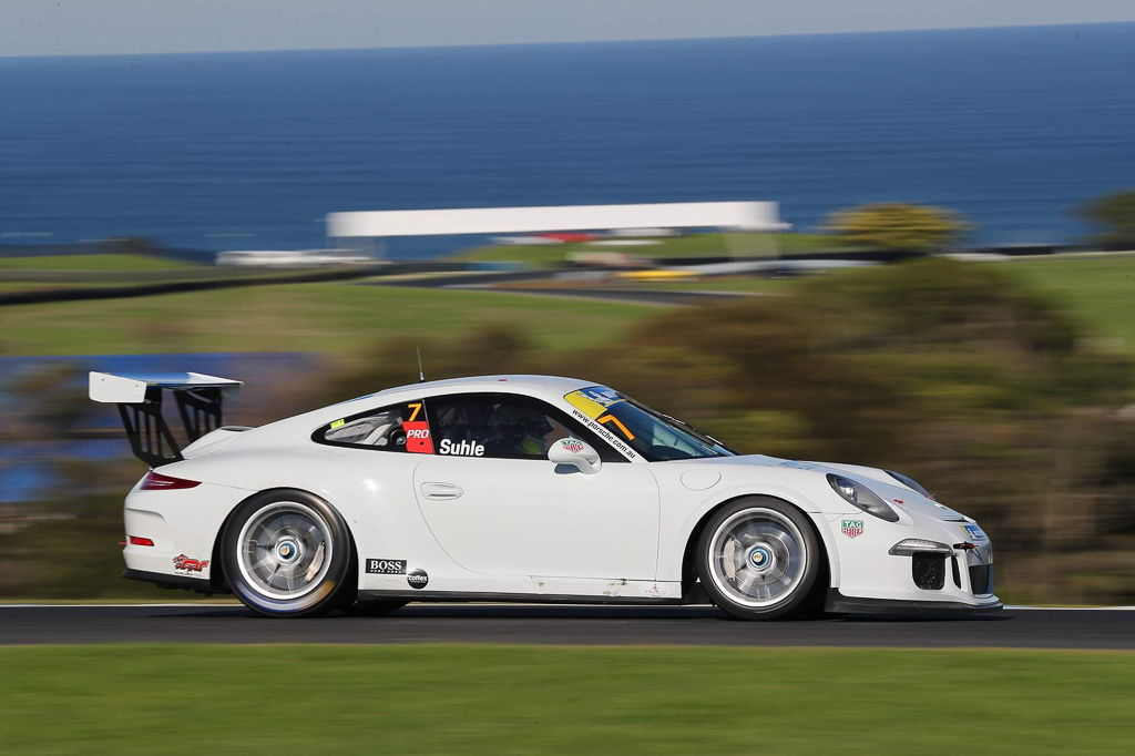 Ryan Suhle with McElrea Racing at Phillip Island for Round 3 of the Porsche GT3 Cup Challenge 2019