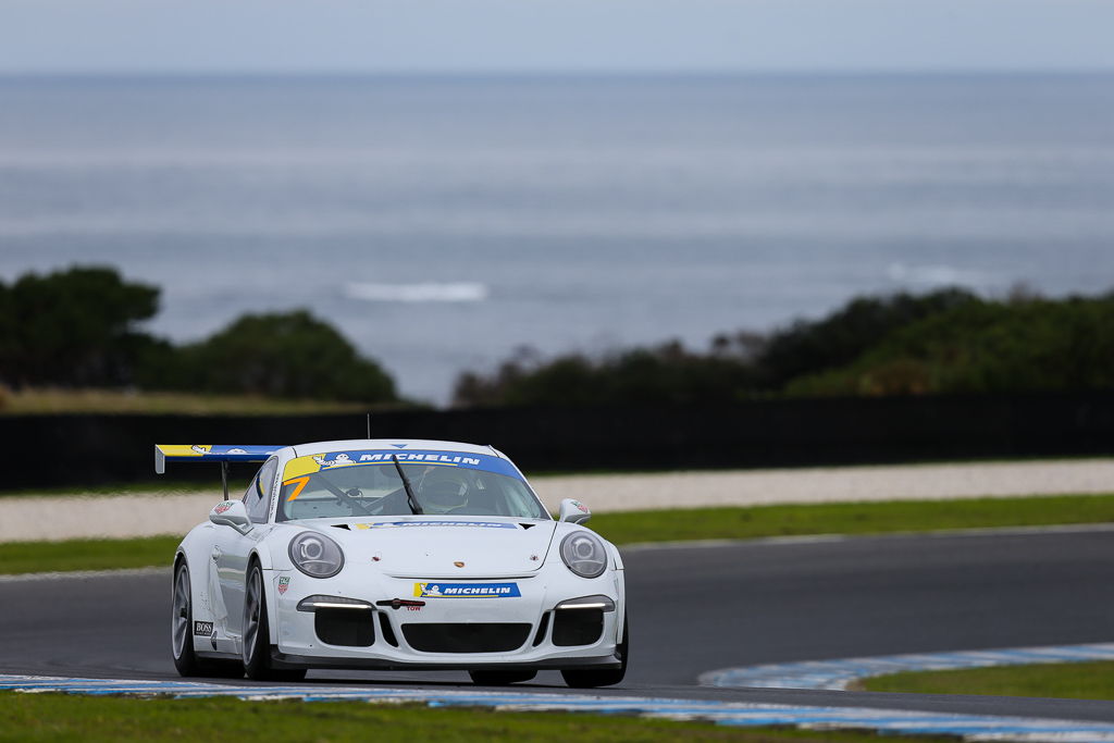 Ryan Suhle with McElrea Racing at Phillip Island for Round 3 of the Porsche GT3 Cup Challenge 2019