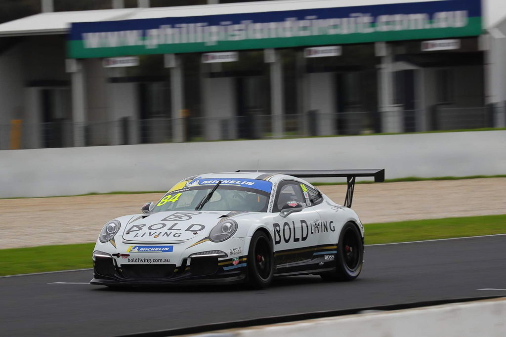 Brett Boulton with McElrea Racing at Phillip Island for Round 3 of the Porsche GT3 Cup Challenge 2019