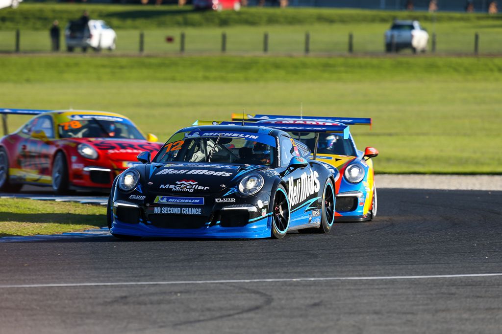 Harri Jones with McElrea Racing at Phillip Island for Round 3 of the Porsche GT3 Cup Challenge 2019