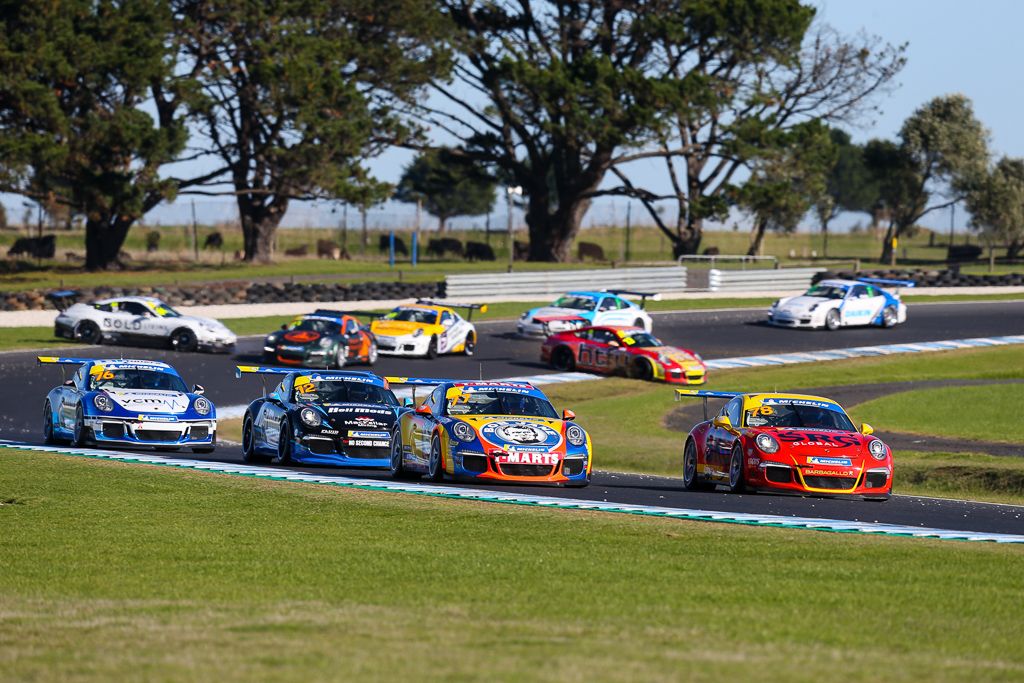 Harri Jones with McElrea Racing at Phillip Island for Round 3 of the Porsche GT3 Cup Challenge 2019