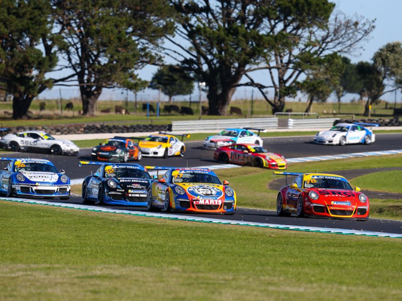 Harri Jones #12 racing at Phillip Island Circuit 2019