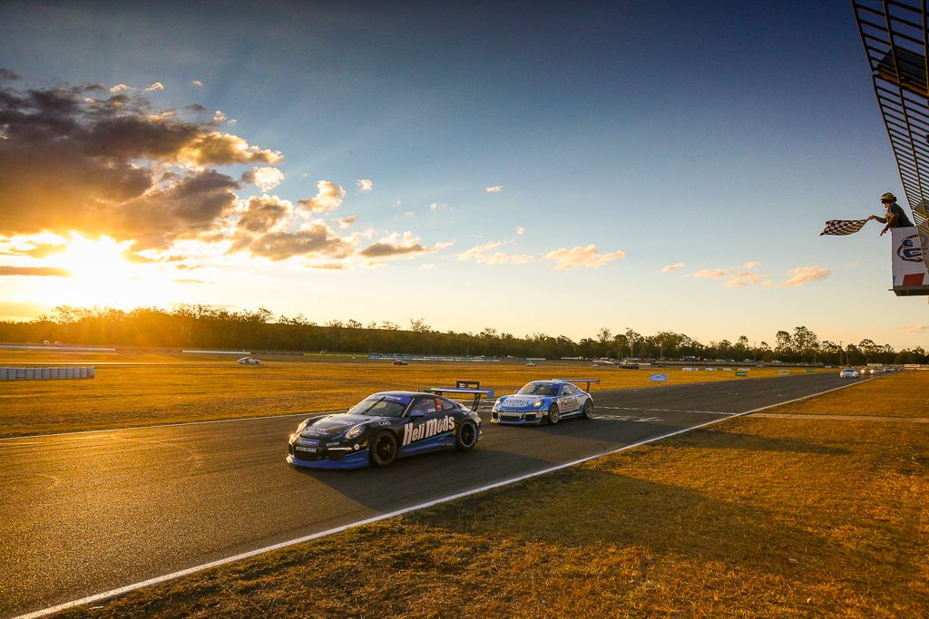 Harri Jones with McElrea Racing at Queensland Raceway for round 4 of the Porsche GT3 Cup Challenge 2019