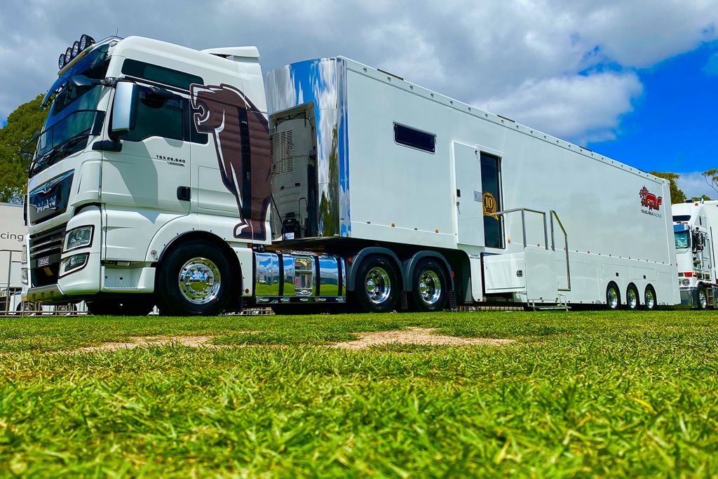 McElrea Racing crew at Adelaide Street Circuit 2020