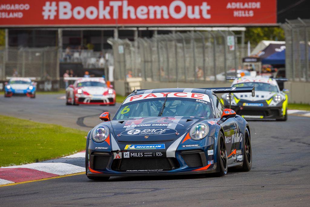 Tim Miles #6 racing at Adelaide Street Circuit 2020