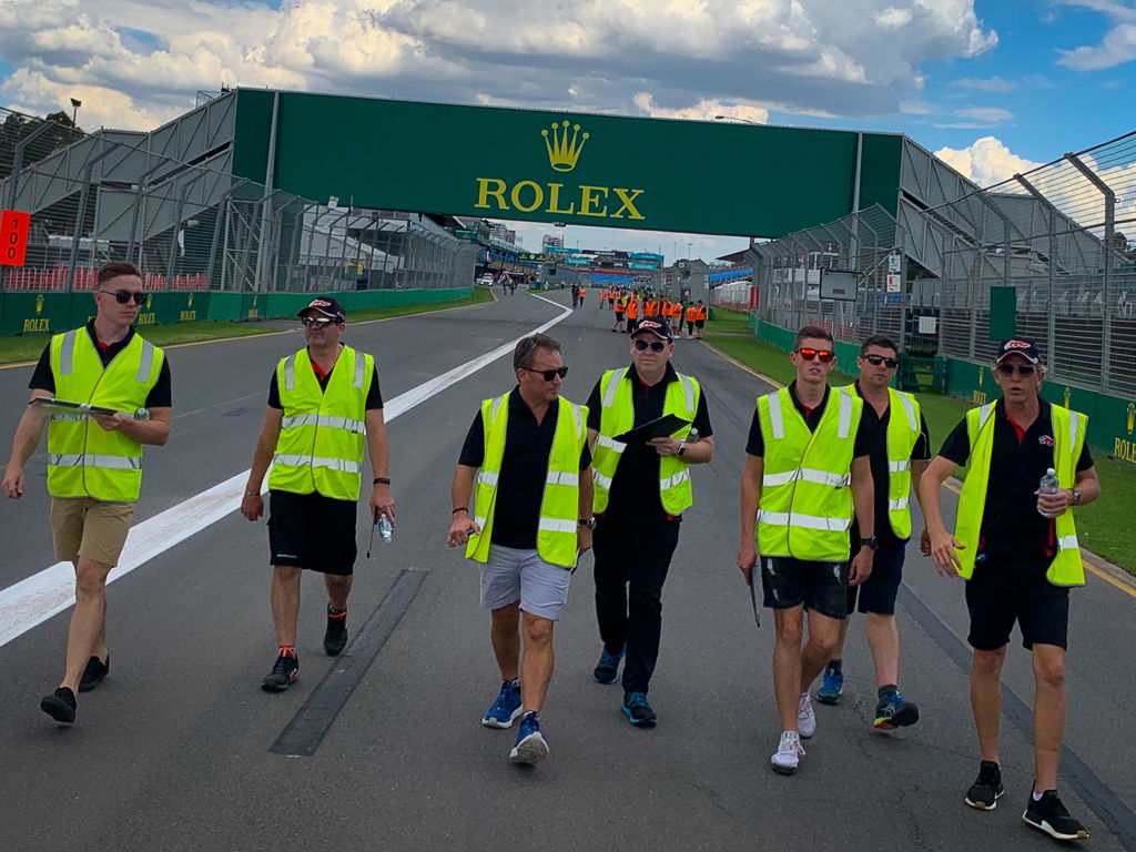 McElrea Racing drivers at Australian Grand Prix 2020