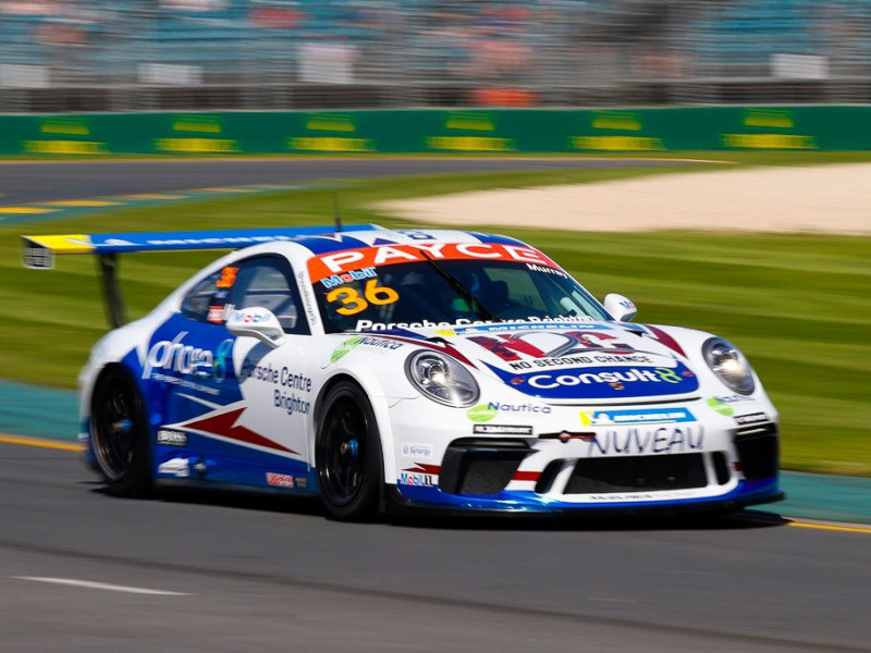 Cooper Murray #36 racing at Australian Grand Prix 2020