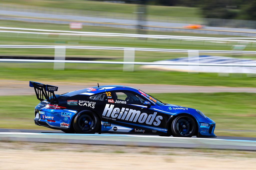 Harri Jones with McElrea Racing at the Porsche Festival Sandown 2020