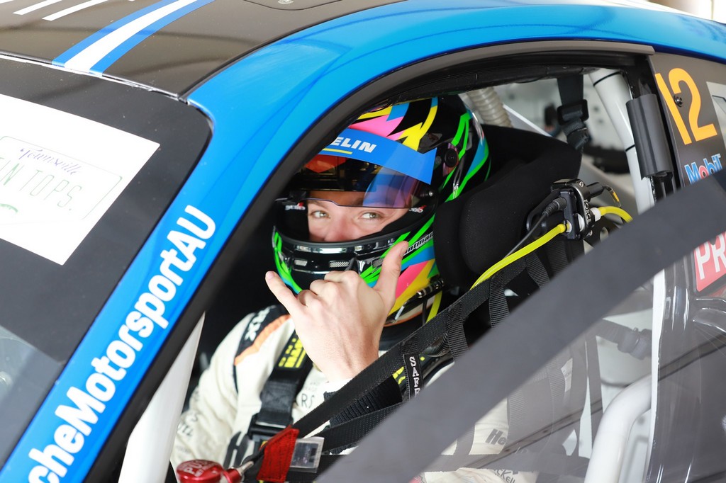 Harri Jones #12 racing at Townsville Street Circuit 2020