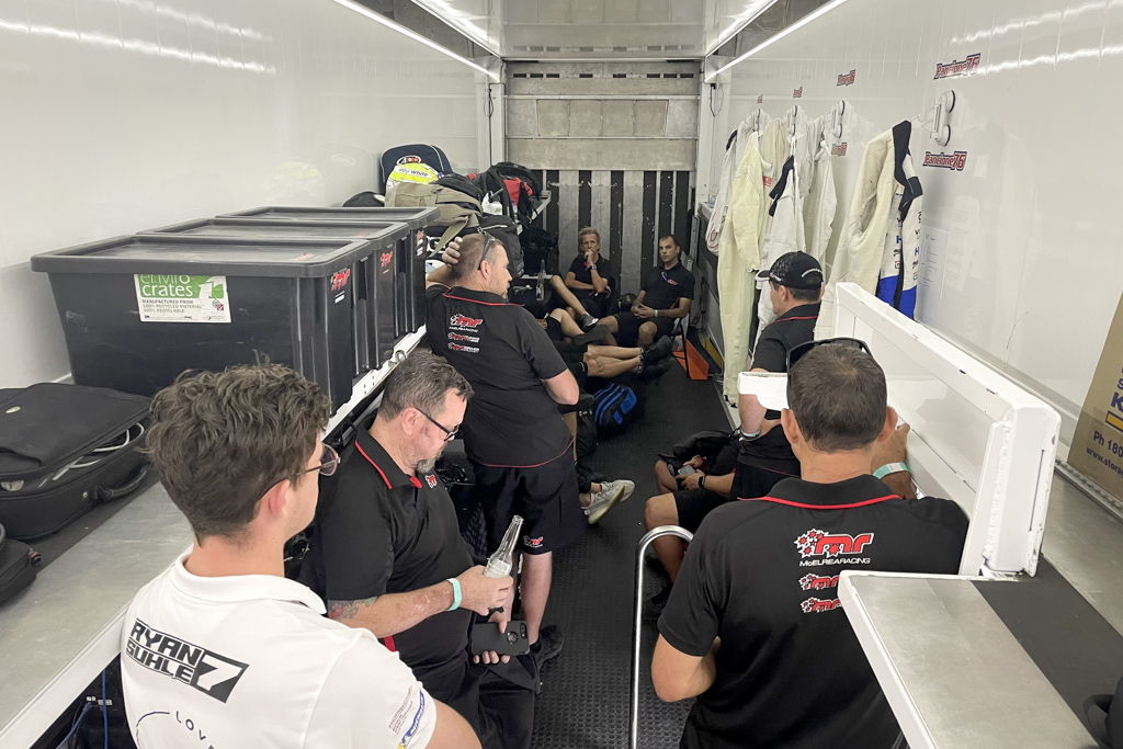 McElrea Racing crew at Phillip Island Circuit 2021