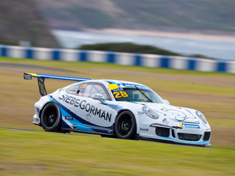 Bayley Hall #28 racing at Phillip Island Circuit 2021