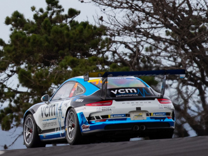 Christian Pancione #76 racing at Phillip Island Circuit 2021