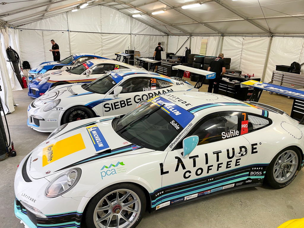 McElrea Racing crew at Phillip Island Circuit 2021