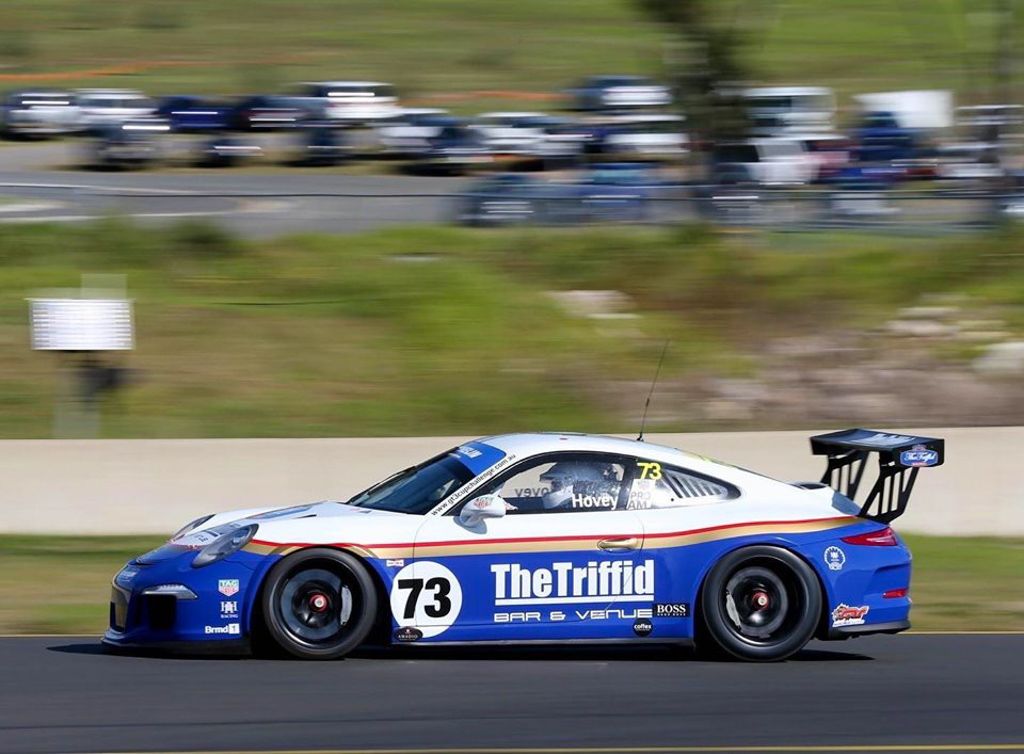 Michael Hovey with McElrea Racing at the Michelin Sprint Challenge Round 2 at Sydney Motorsport Park 2021