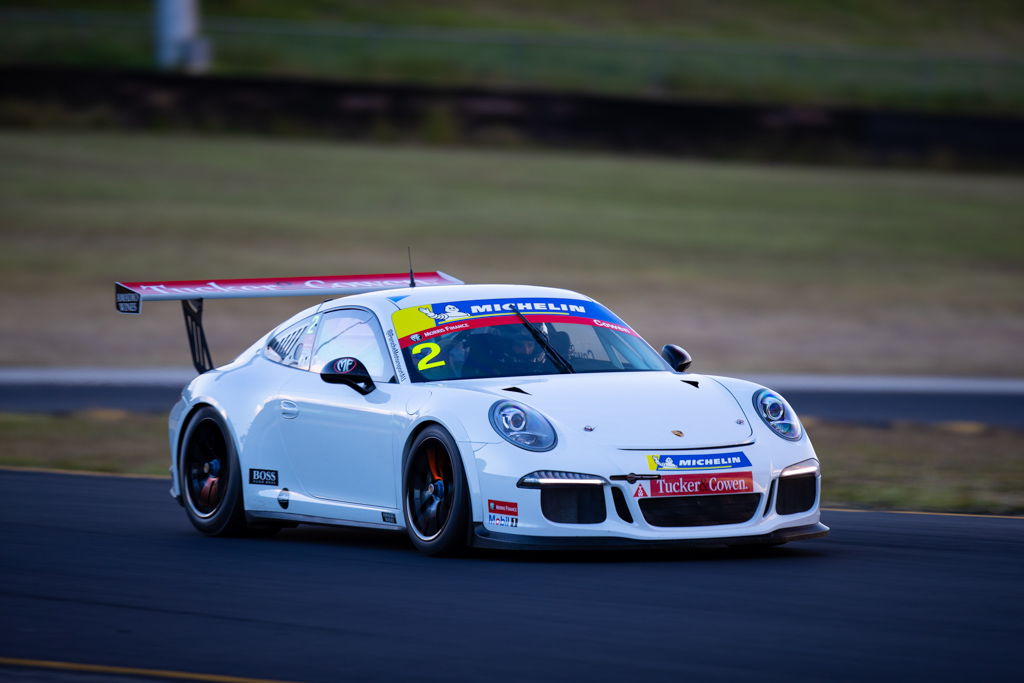Richard Cowen with McElrea Racing at the Michelin Sprint Challenge Round 2 at Sydney Motorsport Park 2021