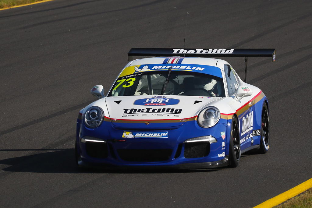 Michael Hovey with McElrea Racing at the Michelin Sprint Challenge Round 2 at Sydney Motorsport Park 2021