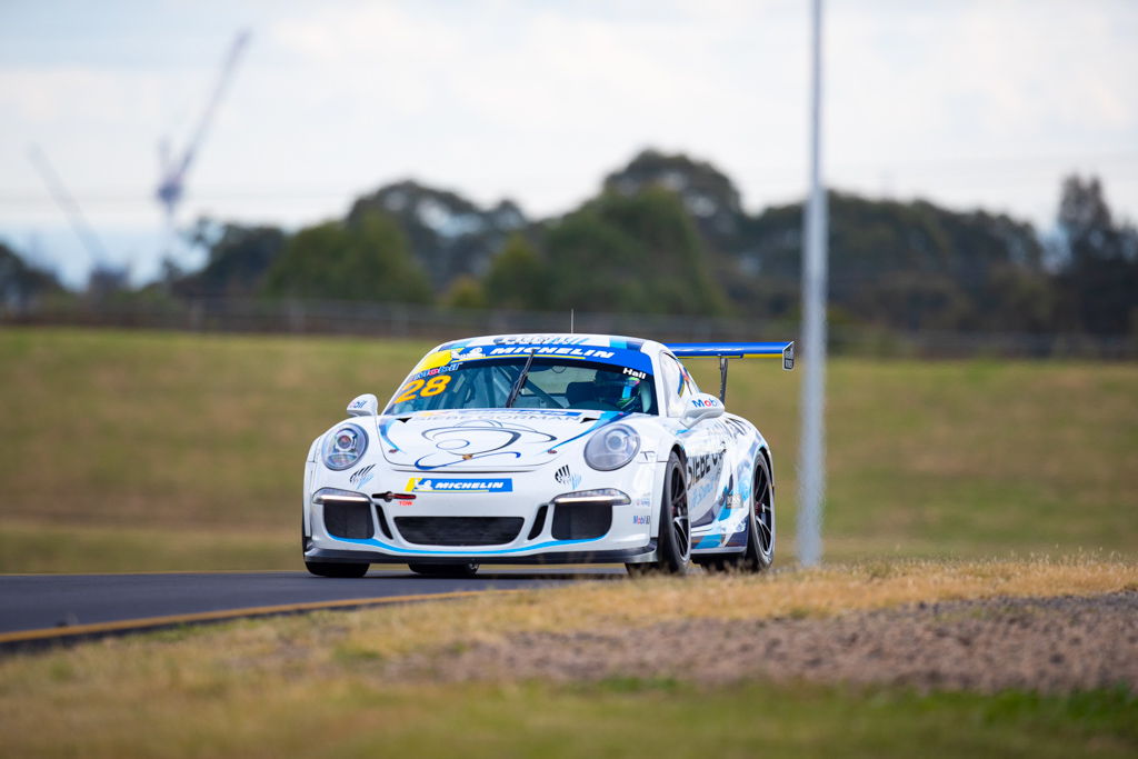 Bayley Hall with McElrea Racing at the Michelin Sprint Challenge Round 2 at Sydney Motorsport Park 2021