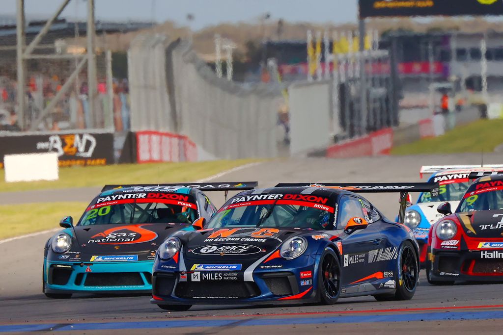 Tim Miles with McElrea Racing in the Porsche Carrera Cup at The Bend 2021