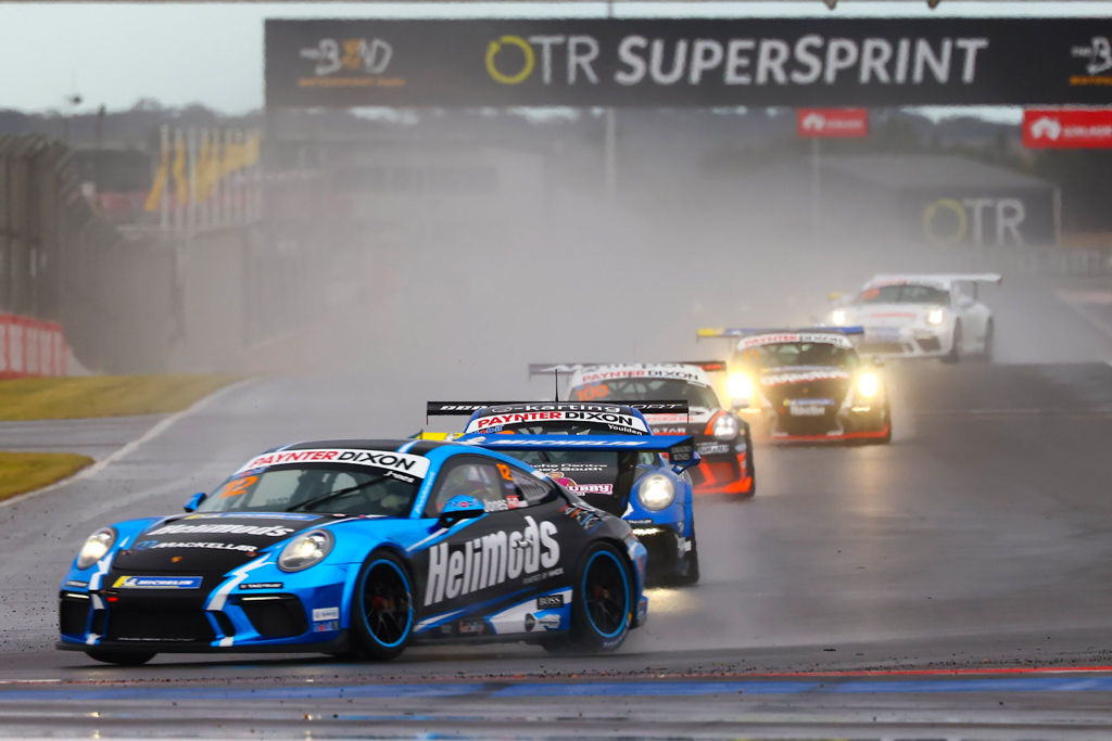 Harri Jones with McElrea Racing in the Porsche Carrera Cup at The Bend 2021