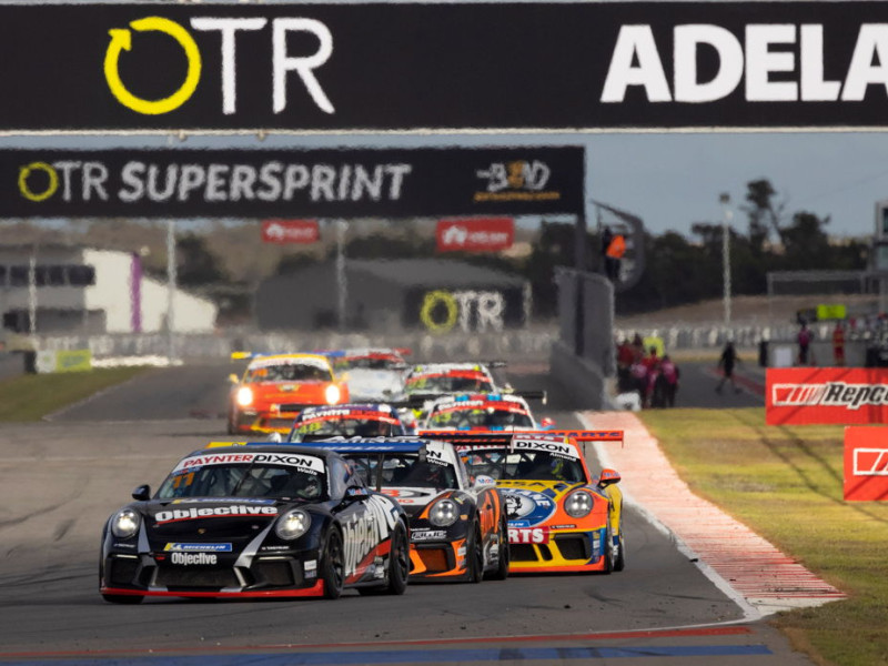 Jackson Walls #11 racing at The Bend Motorsport Park 2021