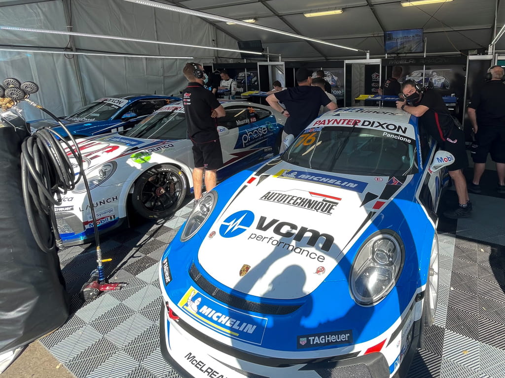 McElrea Racing crew at Townsville Street Circuit 2021