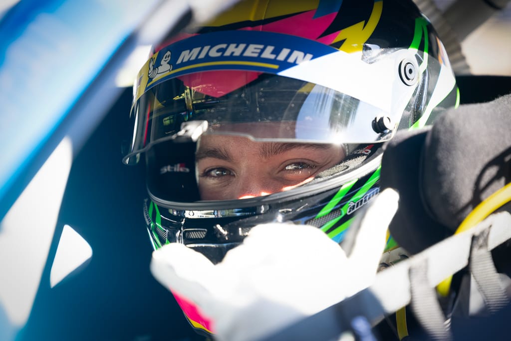 Harri Jones in the Porsche Carrera Cup at Townsville 2021