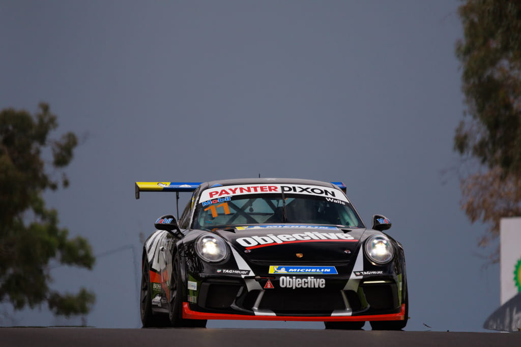 Harri Jones in the Porsche Carrera Cup at Bathurst 2021