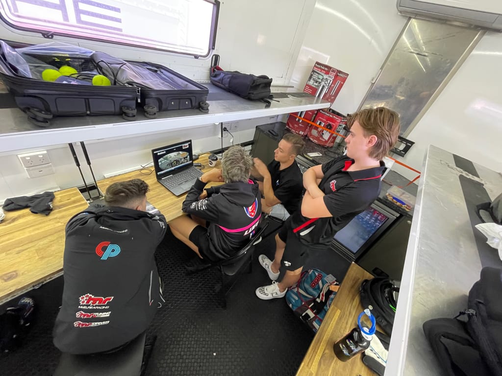 McElrea Racing drivers at Mount Panorama Circuit Bathurst 2021