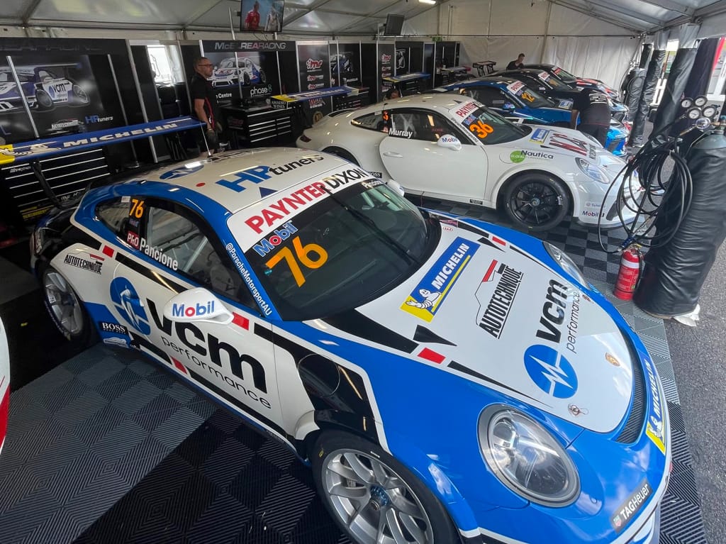 McElrea Racing crew at Mount Panorama Circuit Bathurst 2021