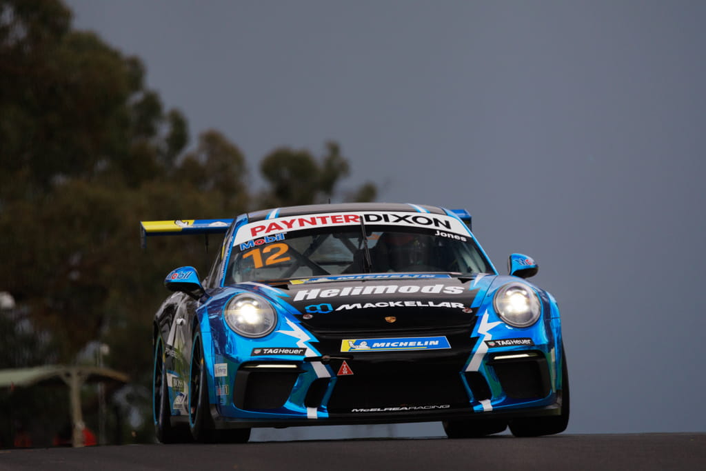 Harri Jones in the Porsche Carrera Cup at Bathurst 2021