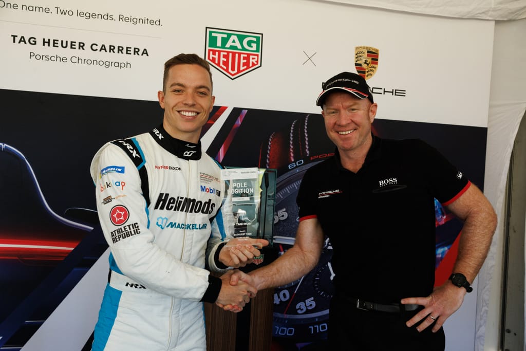 Harri Jones in the Porsche Carrera Cup at Bathurst 2021