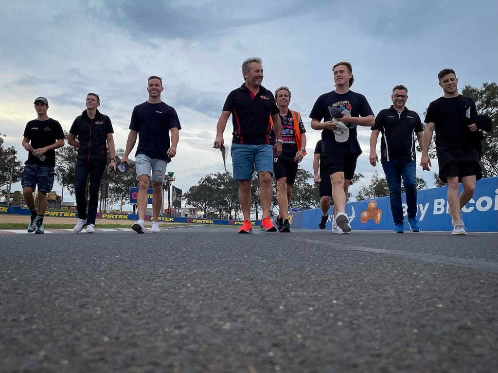 McElrea Racing drivers at Mount Panorama Circuit Bathurst 2021