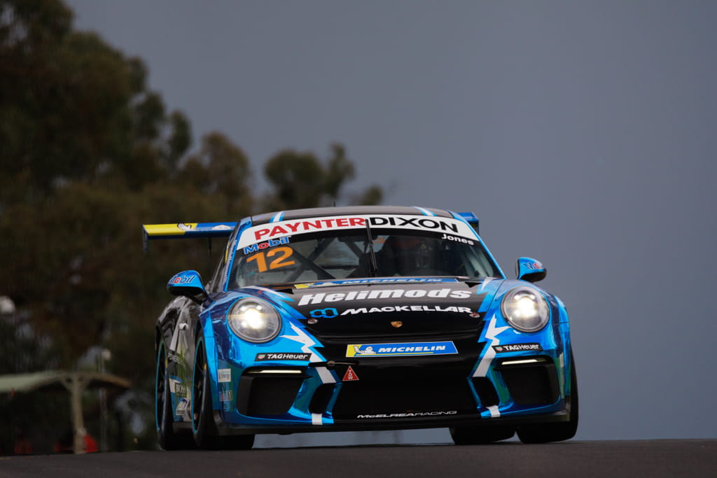 Harri Jones #12 racing at Mount Panorama Circuit Bathurst 2021