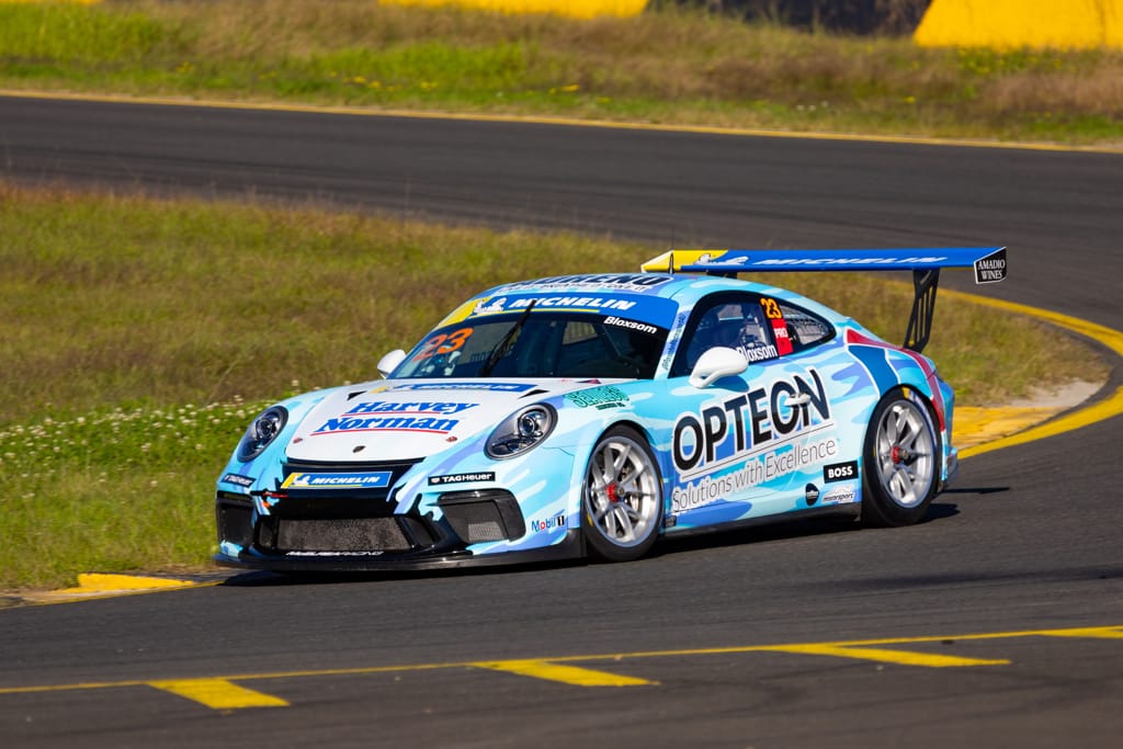 Lockie Bloxsom with McElrea Racing at Michelin Sprint Challenge Round 1 at Sydney Motorsport Park 2022