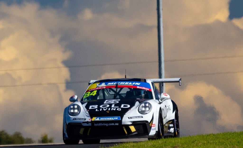 Brett Boulton with McElrea Racing at Michelin Sprint Challenge Round 1 at Sydney Motorsport Park 2022