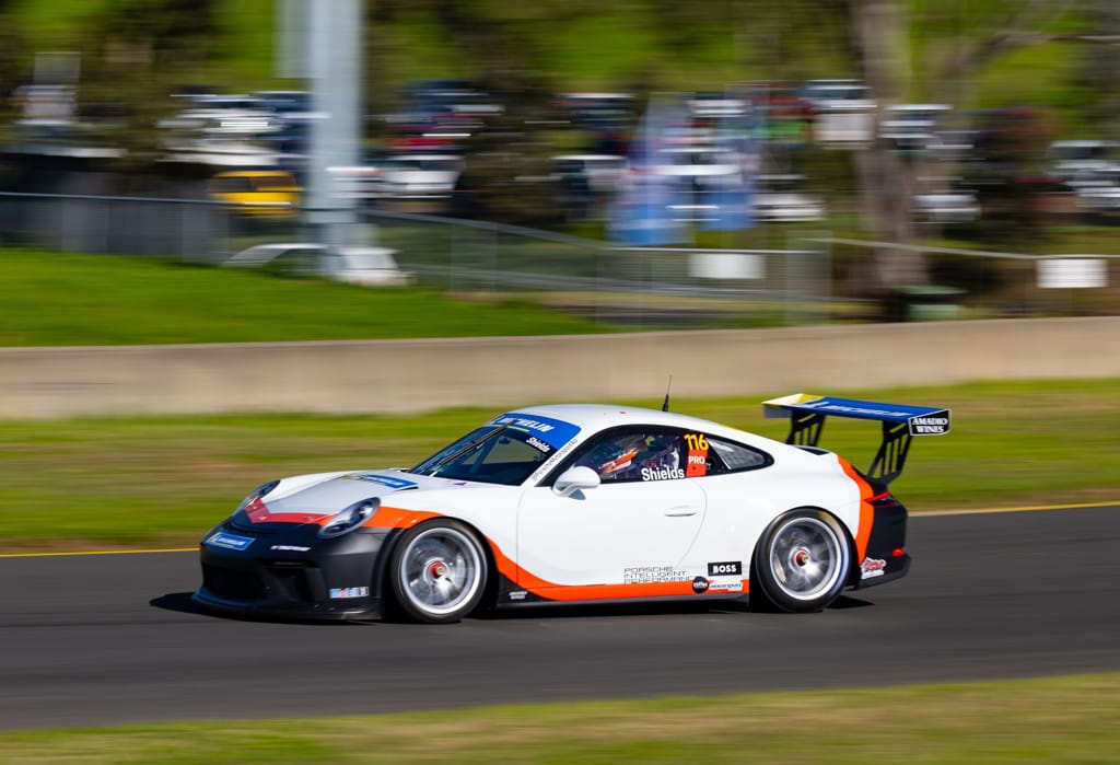 Aron Shields Aron Shields #116 racing at Sydney Motorsport Park 2022