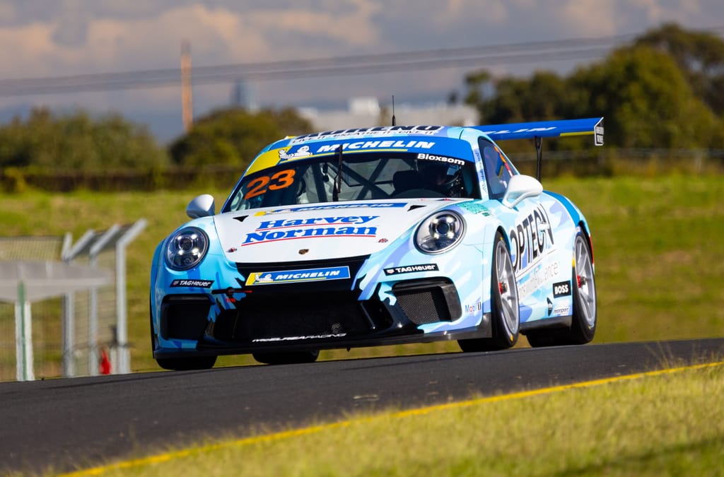 Lockie Bloxsom with McElrea Racing at Michelin Sprint Challenge Round 1 at Sydney Motorsport Park 2022