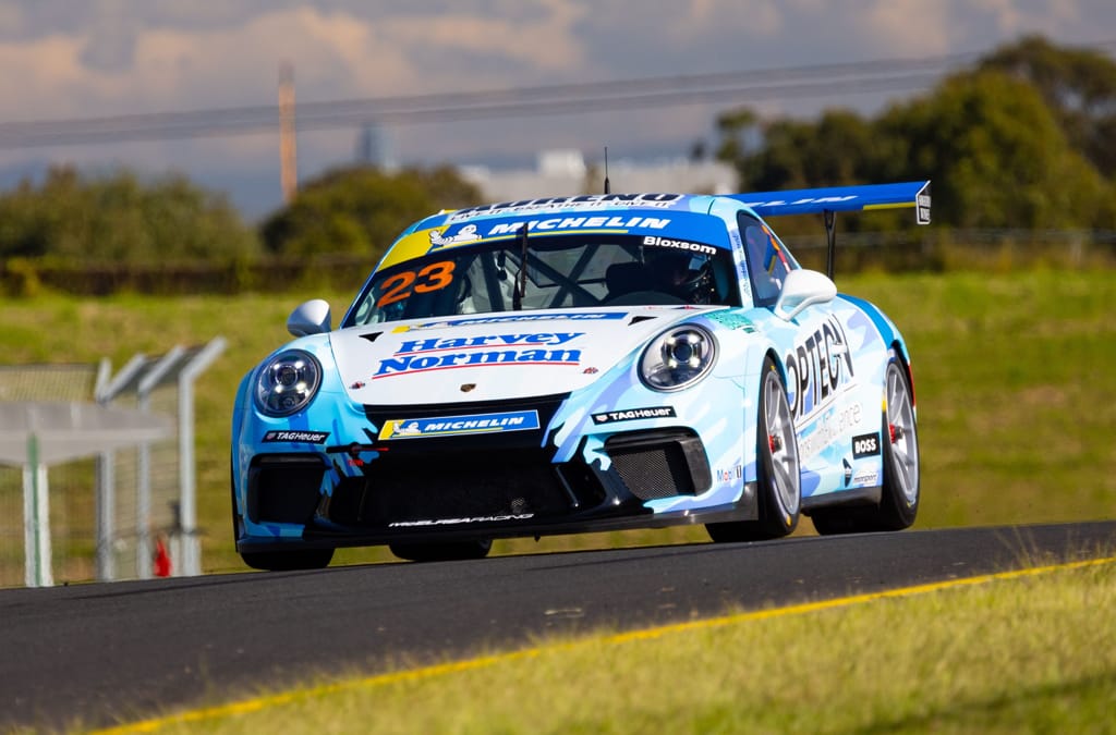 Lockie Bloxsom #23 racing at Sydney Motorsport Park 2022