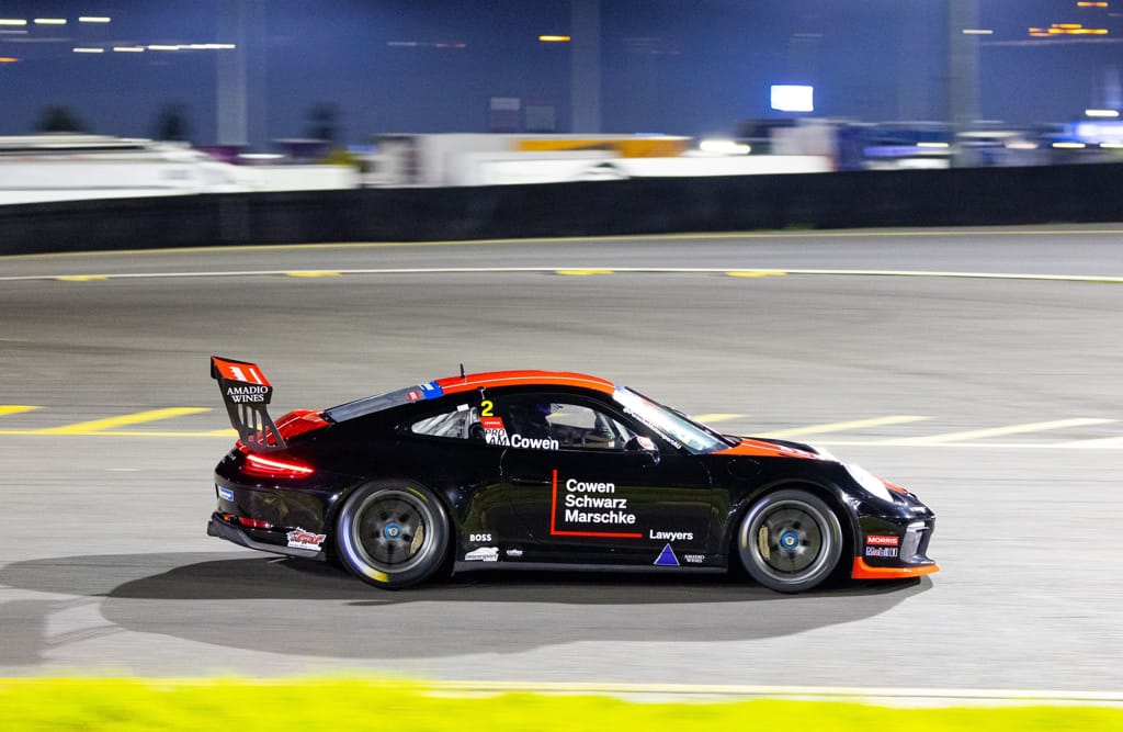 Richard Cowen #2 racing at Sydney Motorsport Park 2022