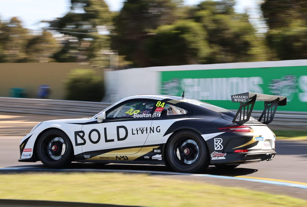 Brett Boulton with McElrea Racing in the Michelin Sprint Challenge Round 3 at Sandown Raceway 2022