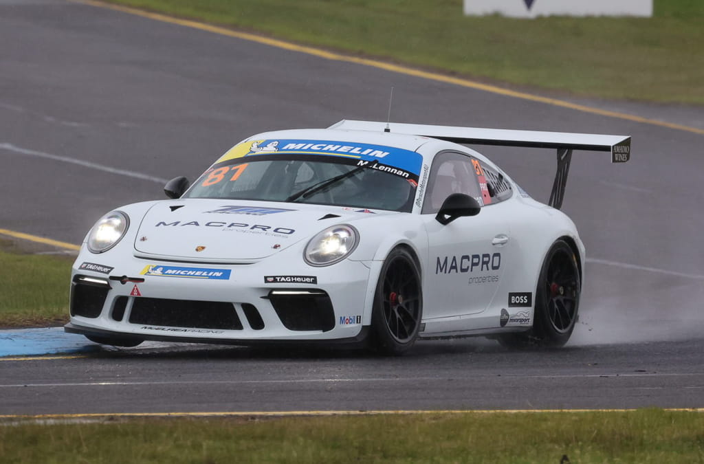 Tom McLennan with McElrea Racing in the Michelin Sprint Challenge Round 3 at Sandown Raceway 2022