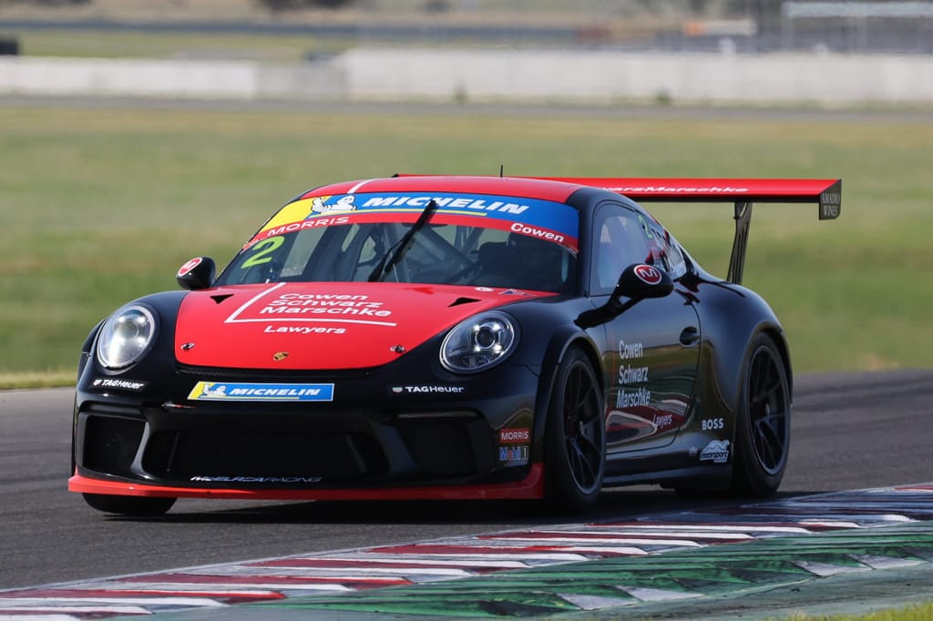 Richard Cowen with McElrea Racing in the Michelin Sprint Challenge Round 4 at The Bend 2022