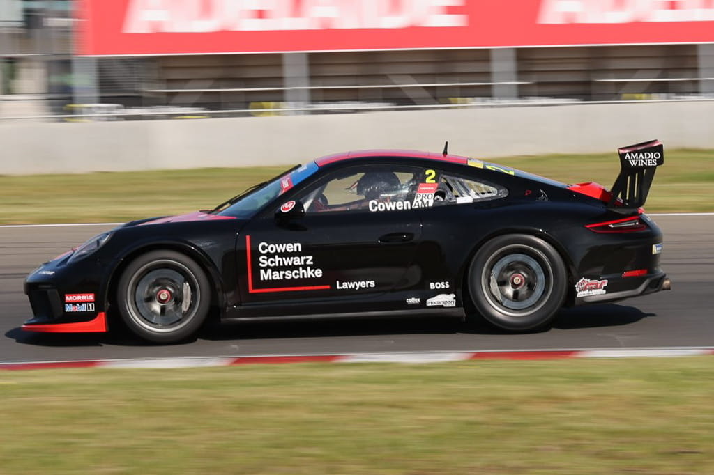 Richard Cowen with McElrea Racing in the Michelin Sprint Challenge Round 4 at The Bend 2022