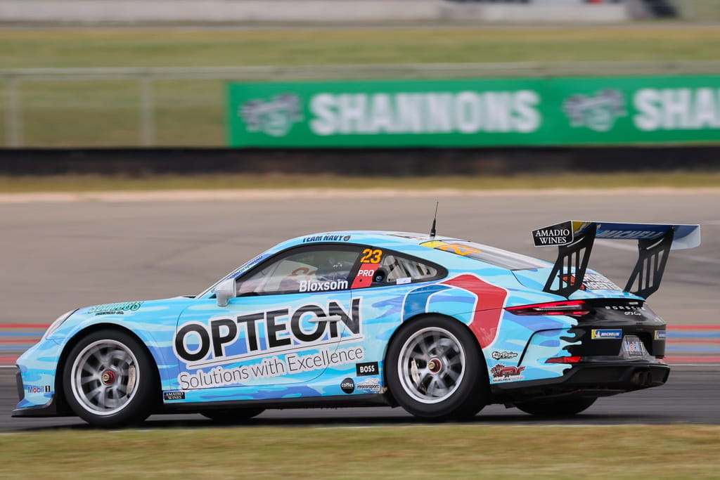 Lockie Bloxsom with McElrea Racing in the Michelin Sprint Challenge Round 4 at The Bend 2022