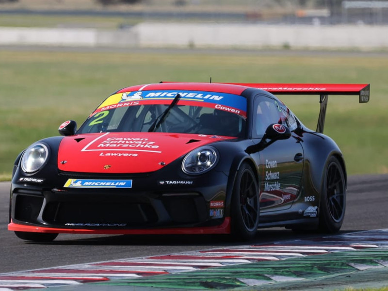 Richard Cowen #2 racing at The Bend Motorsport Park 2022