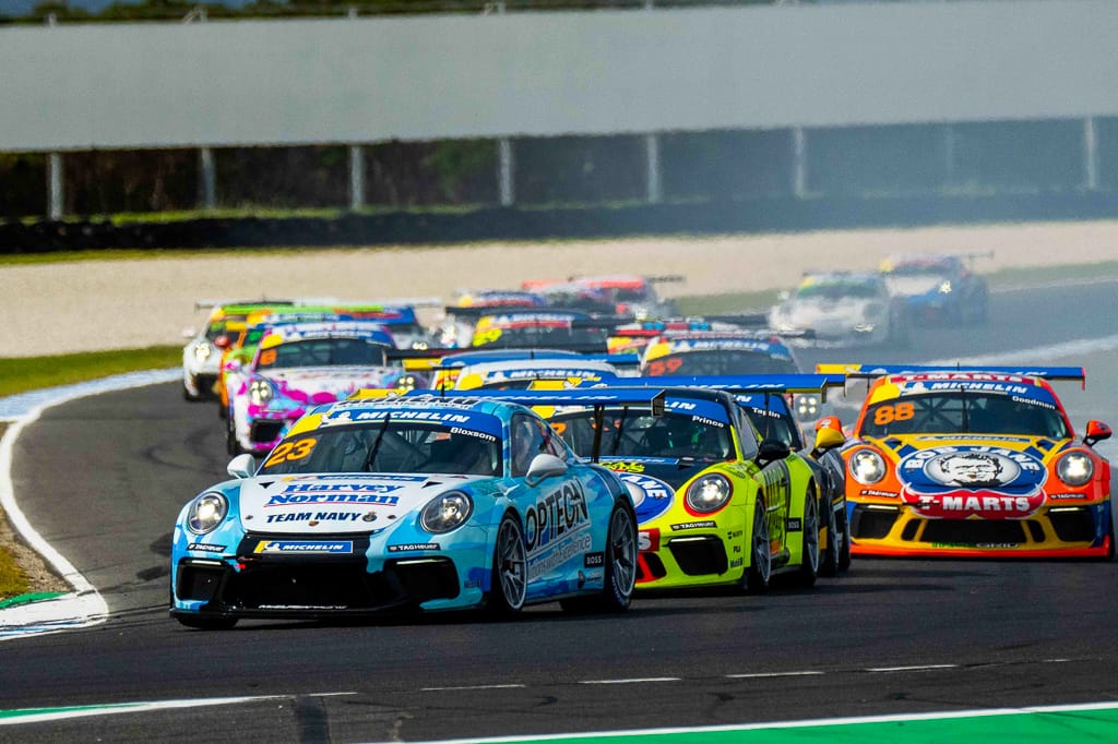 Lockie Bloxsom with McElrea Racing in the Michelin Sprint Challenge Round 6 at Phillip Island 2022