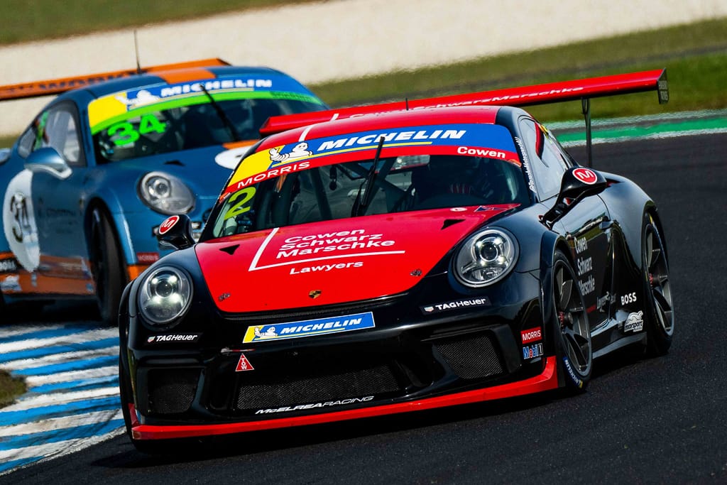 Richard Cowen with McElrea Racing in the Michelin Sprint Challenge Round 6 at Phillip Island 2022