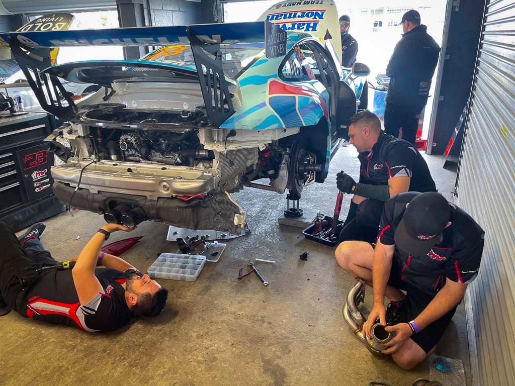 Lockie Bloxsom with McElrea Racing in the Michelin Sprint Challenge Round 6 at Phillip Island 2022